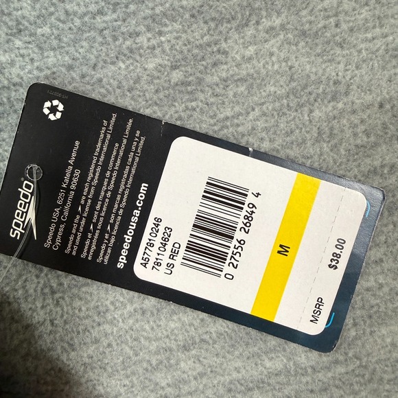 Speedo Shirts Women Medium Red Tank Top Lifeguard Guard Swim Endurance Training - Picture 2 of 8